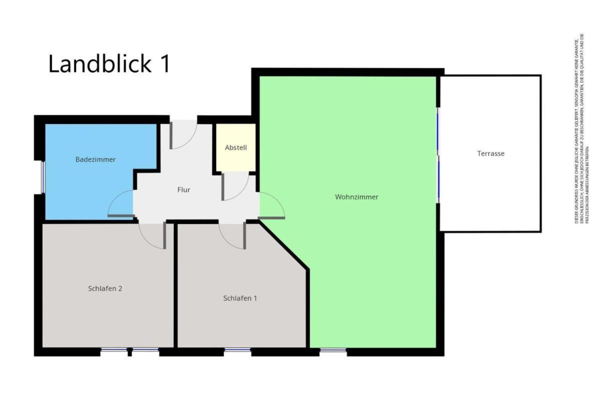 Landblick 1 - Luxusferienwohnung Fuer 4 Personen 노르다히 외부 사진